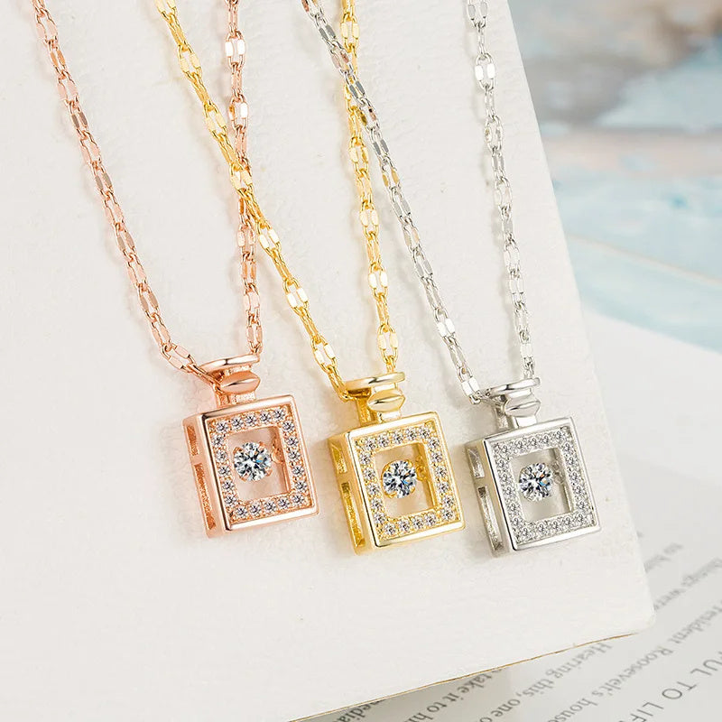 Luxury Perfume Bottle Necklace