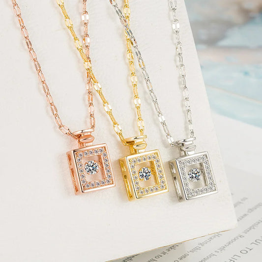 Luxury Perfume Bottle Necklace