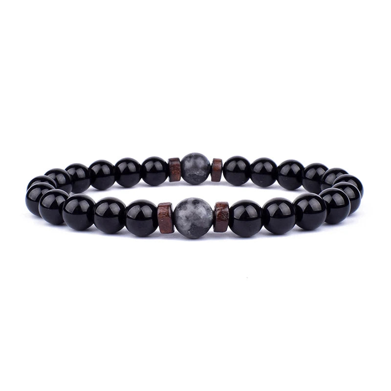 Volcanic Lava Bead Bracelet