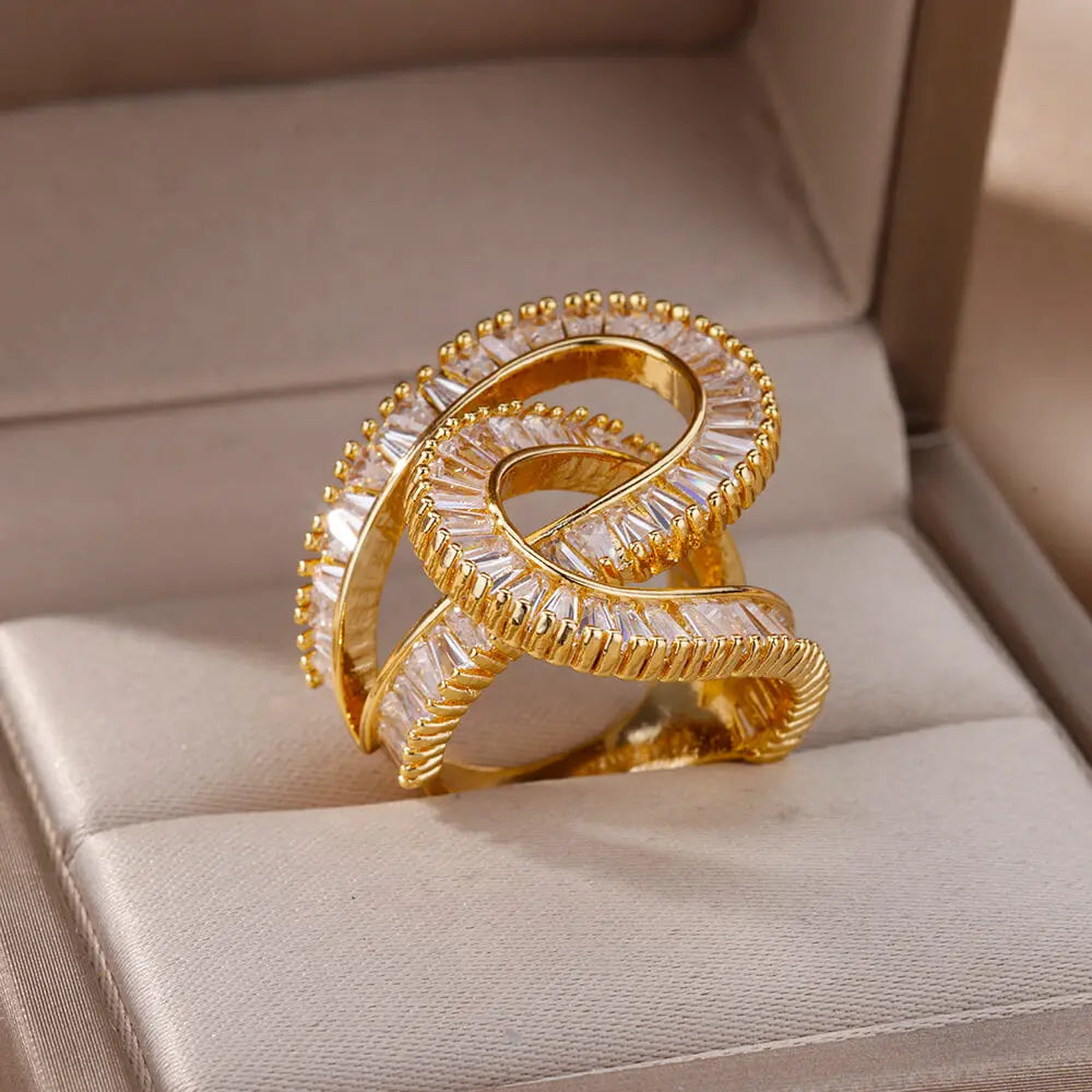 Luxury Zirconia Wedding Ring