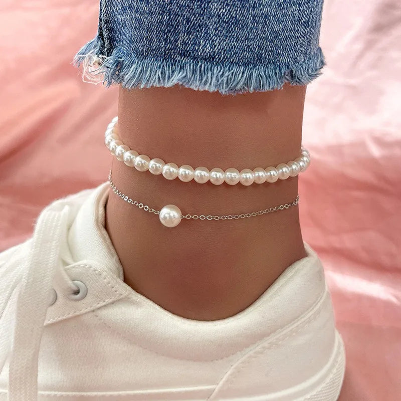 Pearl Paradise Anklet