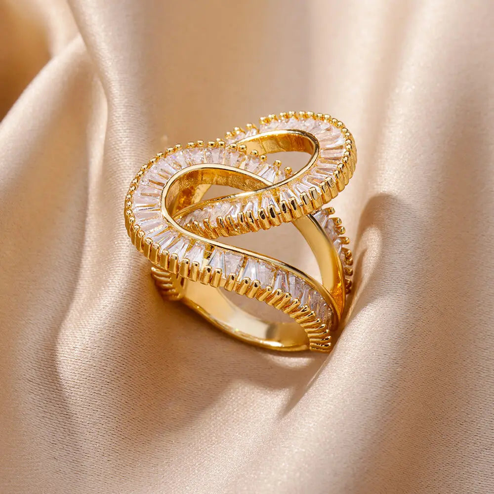 Luxury Zirconia Wedding Ring