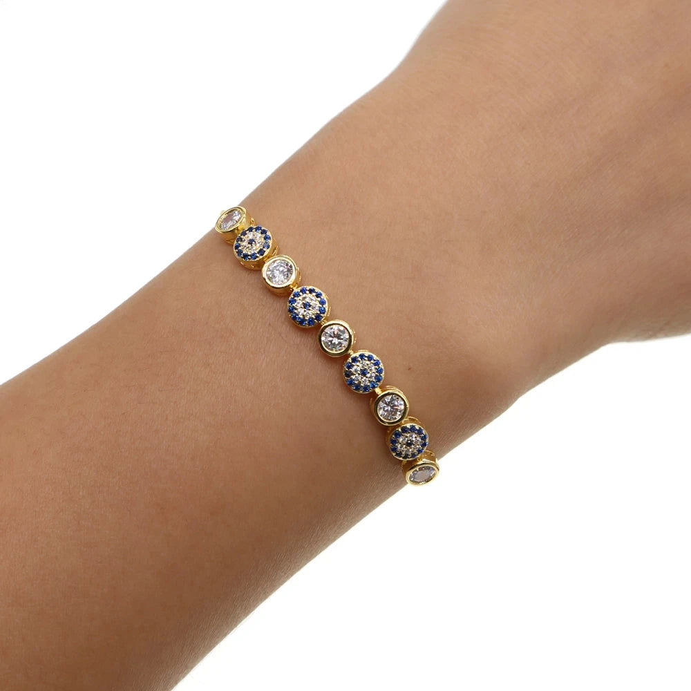 Evil Eye Link Bracelet